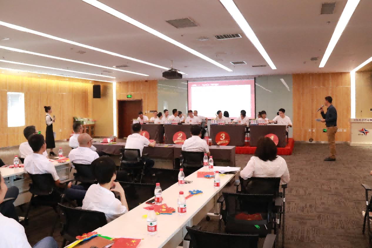 快盈集团举办“党旗领航·凝‘新’聚力”迎七·一暨主题教育知识竞赛活动
